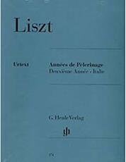LISZT - ANNEES DE PELERINAGE II G HENLE VERLAG