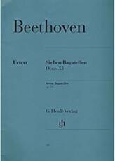 LUDWIG VAN BEETHOVEN - 7 BAGATELLES OP. 33/ ΕΚΔΟΣΕΙΣ HENLE VERLAG- URTEXT G HENLE VERLAG