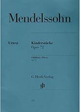 MENDELSSOHN - KINDERSTUCKE OP.72 G HENLE VERLAG