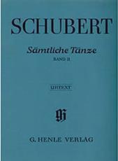 SCHUBERT - SAMTLICHE TANZE N.2 URTEXT G HENLE VERLAG