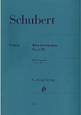 SCHUBERT - SONATES N.3 G HENLE VERLAG