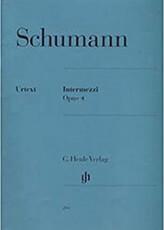 SCHUMANN - INTEMEZZI OP. 4 G HENLE VERLAG