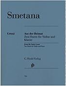 SMETANA  TWO DUETS FOR VIOLIN & PIANO G HENLE VERLAG