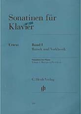 SONATINAS FOR PIANO - BAROQUE TO PRE CLASSIC VOL I/ ΕΚΔΟΣΕΙΣ HENLE VERLAG- URTEXT G HENLE VERLAG