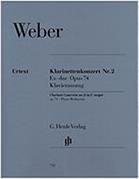 WEBER - CLARINET CONCERTO N.2 EB MAJ OP.74 G HENLE VERLAG