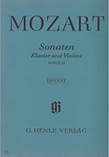 WOLFGANG AMADEUS MOZART - SONATAS FOR PIANO AND VIOLIN VOL II/ ΕΚΔΟΣΕΙΣ HENLE VERLAY- URTEXT G HENLE VERLAG