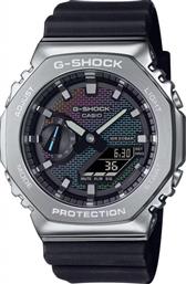 ΡΟΛΟΙ GM-2100RW-1AER ΜΑΥΡΟ G SHOCK από το MODIVO