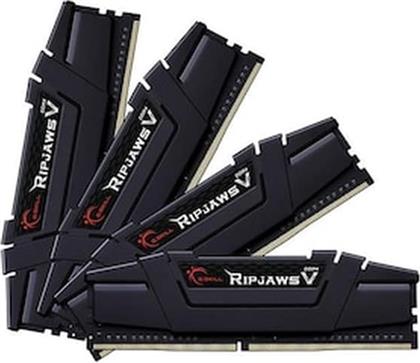 ΜΝΗΜΗ RAM RIPJAW V F4-4000C18Q-128GVK DDR4 128 GB (4X32GB) 4000MHZ ΓΙΑ DESKTOP GSKILL