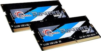 ΜΝΗΜΗ RAM RIPJAWS F4-3200C22D-16GRS DDR4 16GB (2X8GB) 3200MHZ SO-DIMM ΓΙΑ LAPTOP GSKILL