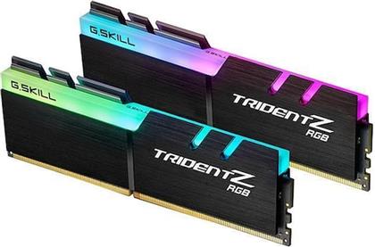 ΜΝΗΜΗ RAM TRIDENT Z RGB F4-3200C16D-32GTZRX DDR4 32GB (2X16GB) 3200MHZ ΓΙΑ DESKTOP GSKILL από το PUBLIC