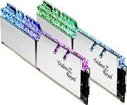 RAM F4-3600C18D-32GTRS 32GB (2X16GB) DDR4 3600MHZ TRIDENT Z ROYAL SILVER RGB DUAL KIT GSKILL