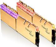 RAM F4-4400C19D-32GTRG 32GB (2X16GB) DDR4 4400MHZ TRIDENT Z ROYAL GOLD RGB DUAL KIT GSKILL