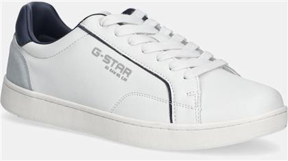 ΑΘΛΗΤΙΚΑ CADET IV LEA M ΧΡΩΜΑ: ΑΣΠΡΟ, D28193-01-D257 G STAR