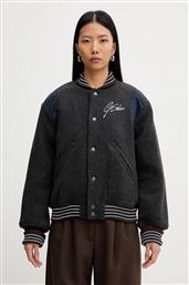 ΜΠΟΥΦΑΝ BOMBER ΜΕ ΠΡΟΣΘΗΚΗ ΜΑΛΛΙΟΥ ΧΡΩΜΑ: ΓΚΡΙ, D27339-E155 G STAR