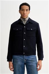 ΜΠΟΥΦΑΝ ΜΕ ΠΡΟΣΘΗΚΗ ΜΑΛΛΙΝΟΥ ΥΦΑΣΜΑΤΟΣ ΧΡΩΜΑ: ΝΑΥΤΙΚΟ ΜΠΛΕ, D27313-E155 G STAR