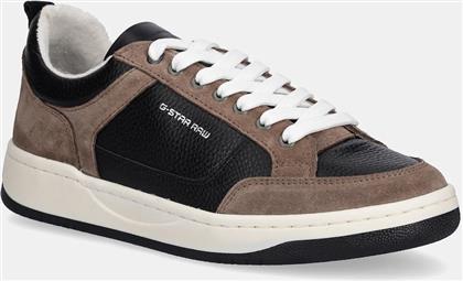 ΔΕΡΜΑΤΙΝΑ ΑΘΛΗΤΙΚΑ ΠΑΠΟΥΤΣΙΑ STANCE BLK M ΧΡΩΜΑ: ΚΑΦΕ, D28157-01-G956 G STAR