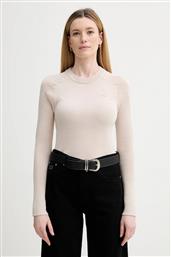 ΜΑΛΛΙΝΟ ΠΟΥΛΟΒΕΡ 0 BACK EMBRO ΧΡΩΜΑ: ΜΠΕΖ, D27712.B692 D26835-D976 G STAR