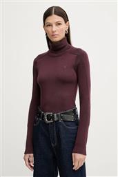 ΜΑΛΛΙΝΟ ΠΟΥΛΟΒΕΡ 0 BACK EMBRO ΧΡΩΜΑ: ΜΠΟΡΝΤΟ, D27713.B692 D26835-D976 G STAR