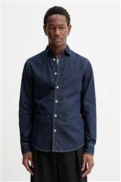 ΠΟΥΚΑΜΙΣΟ ΜΕ ΜΕΙΓΜΑ ΑΠΟ ΛΙΝΟ CLEAN SLIM ΑΝΔΡΙΚΟ, ΧΡΩΜΑ: ΝΑΥΤΙΚΟ ΜΠΛΕ, D27681-D306 G STAR