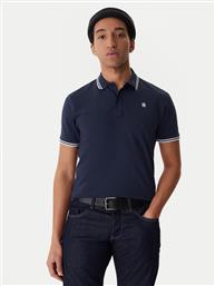 POLO DUNDA D17127-5864 ΣΚΟΥΡΟ ΜΠΛΕ REGULAR FIT G STAR