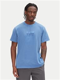 T-SHIRT MULTI LOGO D26049-C756 ΜΠΛΕ LOOSE FIT G STAR