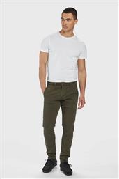 ΑΝΔΡΙΚΟ CHINO ΠΑΝΤΕΛΟΝΙ SLIM FIT ''PAUL K3280'' - 2200211070 ΧΑΚΙ GABBA από το NOTOS