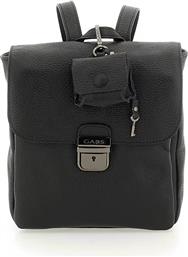 ΓΥΝΑΙΚΕΙΟ ΔΕΡΜΑΤΙΝΟ MINI BACKPACK ''ELENOIRE'' - G010870T2X2428 ΜΑΥΡΟ GABS