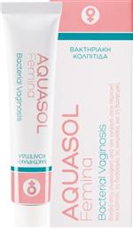 AQUASOL FEMINA BACTERIAL VAGINOSIS CREAM ΕΞΕΙΔΙΚΕΥΜΕΝΗ ΚΡΕΜΑ ΓΙΑ ΤΗΝ ΑΝΤΙΜΕΤΩΠΙΣΗ ΤΗΣ ΒΑΚΤΗΡΙΑΚΗΣ ΚΟΛΠΙΤΙΔΑΣ & ΤΩΝ ΣΥΜΠΤΩΜΑΤΩΝ ΤΗΣ ΜΕ ΑΠΛΙΚΑΤΕΡ 30ML GALENICA