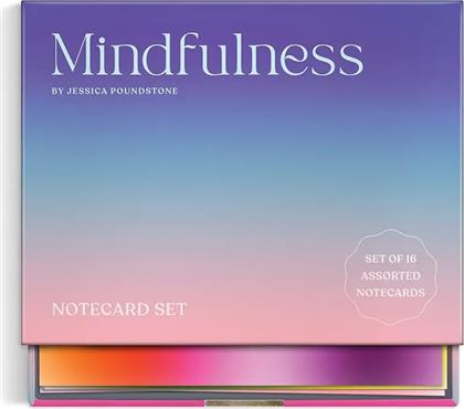 ΣΕΤ ΚΑΡΤ ΠΟΣΤΑΛ MINDFULNESS BY JESSICA POUNDSTONE 16-PACK GALISON