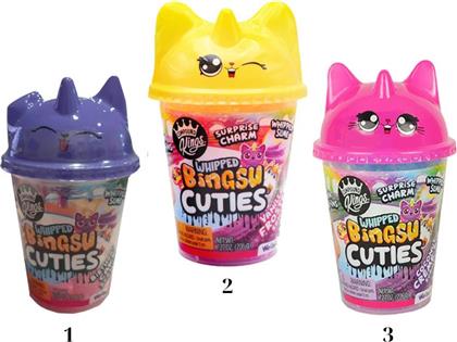 SLIME FLUFFY CUTIES ΜΕ ΕΚΠΛΗΞΗ BIRTHDAY CAKE SCENTED (3 ΣΧΕΔΙΑ) 16911645 GAMA BRANDS