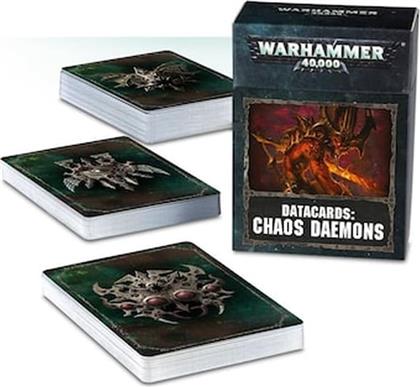 DATACARDS: CHAOS DAEMONS ΕΠΙΤΡΑΠΕΖΙΟ (GAMES WORKSHOP)
