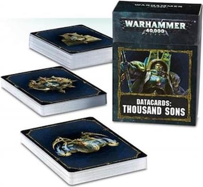 DATACARDS: THOUSAND SONS ΕΠΙΤΡΑΠΕΖΙΟ (GAMES WORKSHOP)