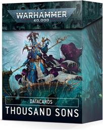 DATACARDS: THOUSAND SONS NEW WARHAMMER 40K GAMES WORKSHOP