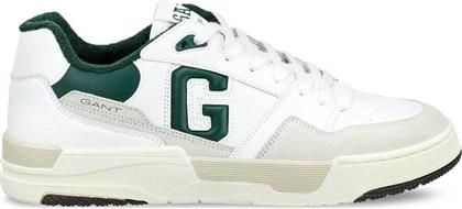 ΑΝΔΡΙΚΑ ΔΕΡΜΑΤΙΝΑ SNEAKERS ''BROOKPAL'' - 31631005 ΛΕΥΚΟ GANT