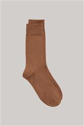 ΑΝΔΡΙΚΕΣ ΚΑΛΤΣΕΣ ΜΟΝΟΧΡΩΜΕΣ RIBBED ΜΕ LOGO PRINT ''MERINO WOOL'' - 9960215 ΚΑΜΗΛΟ GANT