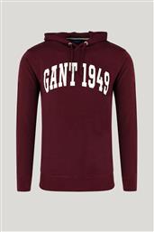 ΑΝΔΡΙΚΗ ΜΠΛΟΥΖΑ ΦΟΥΤΕΡ ΜΕ ΚΟΥΚΟΥΛΑ ''FALL SWEAT'' - 2007031 ΜΠΟΡΝΤΟ GANT