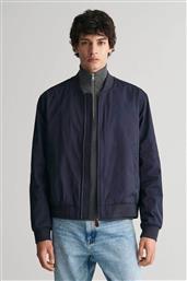 ΑΝΔΡΙΚΟ BOMBER JACKET ΑΔΙΑΒΡΟΧΟ REGULAR FIT - 7006388 ΜΠΛΕ ΣΚΟΥΡΟ GANT
