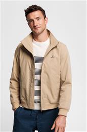 ΑΝΔΡΙΚΟ BOMBER JACKET ΜΟΝΟΧΡΩΜΟ ΜΕ ΚΕΝΤΗΜΕΝΟ LOGO ''SPRING HAMPSHIRE'' - 7006050 ΜΠΕΖ GANT