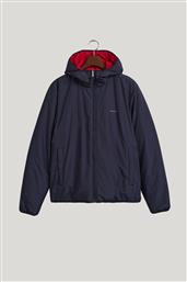 ΑΝΔΡΙΚΟ ΜΠΟΥΦΑΝ ΔΙΠΛΗΣ ΟΨΕΩΣ ΚΑΙ LOGO PRINT REGULAR FIT - 7006242 ΜΠΛΕ ΣΚΟΥΡΟ GANT