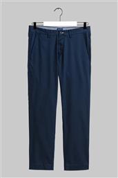 ΑΝΔΡΙΚΟ CHINO ΠΑΝΤΕΛΟΝΙ SLIM FIT TECH PREP ''SOCIAL SPORTS'' (L36) - 1500030 ΜΠΛΕ ΣΚΟΥΡΟ GANT