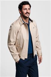 ΑΝΔΡΙΚΟ JACKET ΜΟΝΟΧΡΩΜΟ ΜΕ ΚΕΝΤΗΜΕΝΟ LOGO ''TECH PREP WINDCHEATER'' - 7006049 ΜΠΕΖ GANT