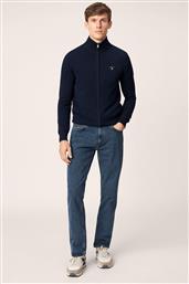 ΑΝΔΡΙΚΟ JEAN ΠΑΝΤΕΛΟΝΙ 11 OZ. (34L) - 1033009 ΣΚΟΥΡΟ ΜΠΛΕ GANT
