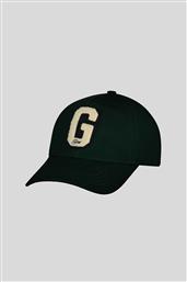 ΑΝΔΡΙΚΟ ΚΑΠΕΛΟ JOCKEY ΜΕ ΜΠΟΥΚΛΕ MONOGRAM - 9901286 ΠΡΑΣΙΝΟ ΣΚΟΥΡΟ GANT
