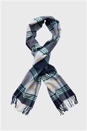 ΑΝΔΡΙΚΟ ΚΑΡΟ ΚΑΣΚΟΛ TWILL CHECK WOOL - 9920052 ΓΚΡΙ GANT
