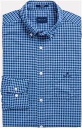 ΑΝΔΡΙΚΟ ΚΑΡΟ ΠΟΥΚΑΜΙΣΟ ΜΕ BUTTON DOWN ΓΙΑΚΑ - 3024030 ΜΠΛΕ ΣΚΟΥΡΟ GANT