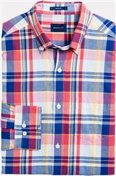 ΑΝΔΡΙΚΟ ΚΑΡΟ ΠΟΥΚΑΜΙΣΟ ΜΕ BUTTON-DOWN ΓΙΑΚΑ '' CLASSIC MADRAS SHIRT'' - 3013420 ΡΟΖ GANT
