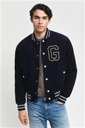 ΑΝΔΡΙΚΟ ΚΟΤΛΕ JACKET ΜΕ ΜΠΟΥΚΛΕ MONOGRAM REGULAR FIT - 7006432 ΜΠΛΕ ΣΚΟΥΡΟ GANT από το NOTOS