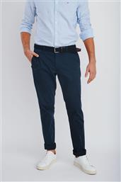 ΑΝΔΡΙΚΟ ΜΑΛΛΙΝΟ CHINO ΠΑΝΤΕΛΟΝΙ ΜΕΛΑΝΖΕ ''SLACKS'' - 1505056 ΜΠΛΕ ΣΚΟΥΡΟ GANT