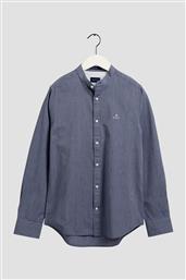 ΑΝΔΡΙΚΟ ΜΟΝΟΧΡΩΜΟ ΠΟΥΚΑΜΙΣΟ ΜΕ ΜΑΟ ΓΙΑΚΑ ''ROYAL OXFORD SHIRT'' - 3009876 ΜΠΛΕ GANT