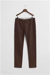 ΑΝΔΡΙΚΟ ΠΑΝΤΕΛΟΝΙ CHINO SLIM FIT (34L) - 1505380 ΚΑΦΕ GANT